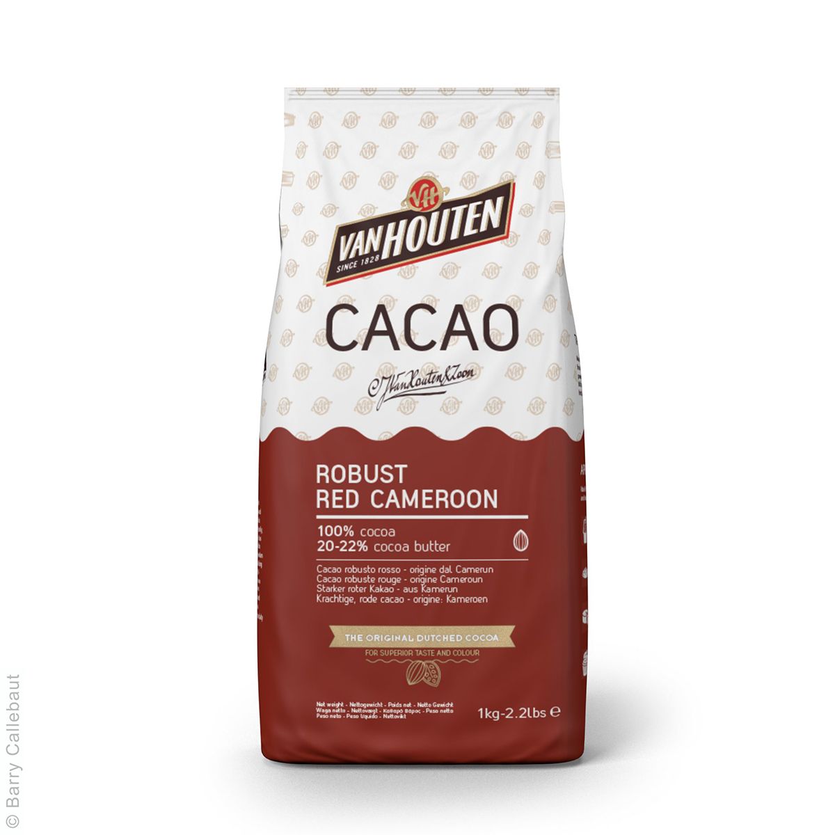 Kakaopulver Robust Red Cameroon 1 kg - Van Houten