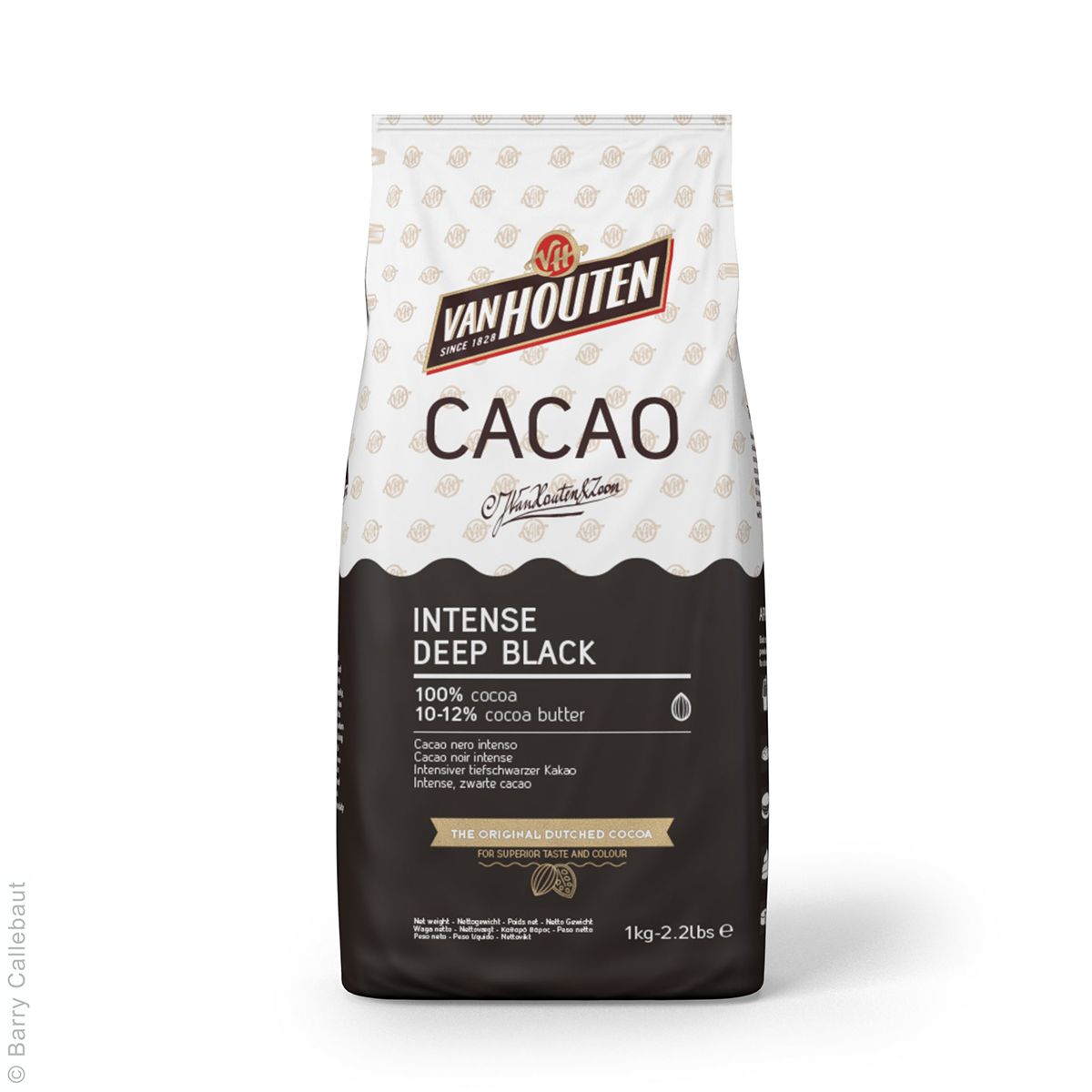 Kakaopulver Deep Black Intense 1 kg - Van Houten