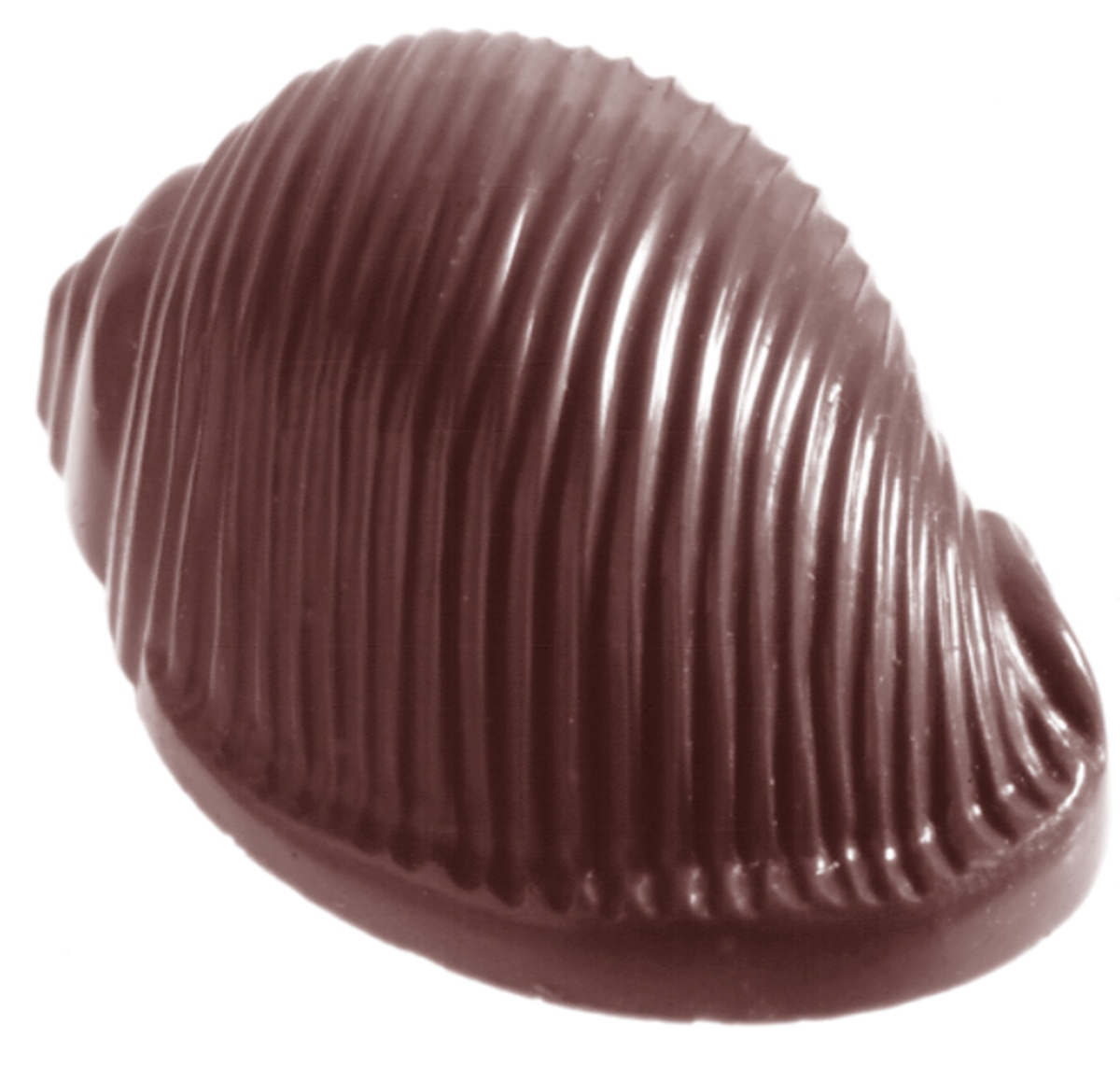 Se Professionel chokoladeform i polycarbonat - Shell CW1011 hos BageTid.dk