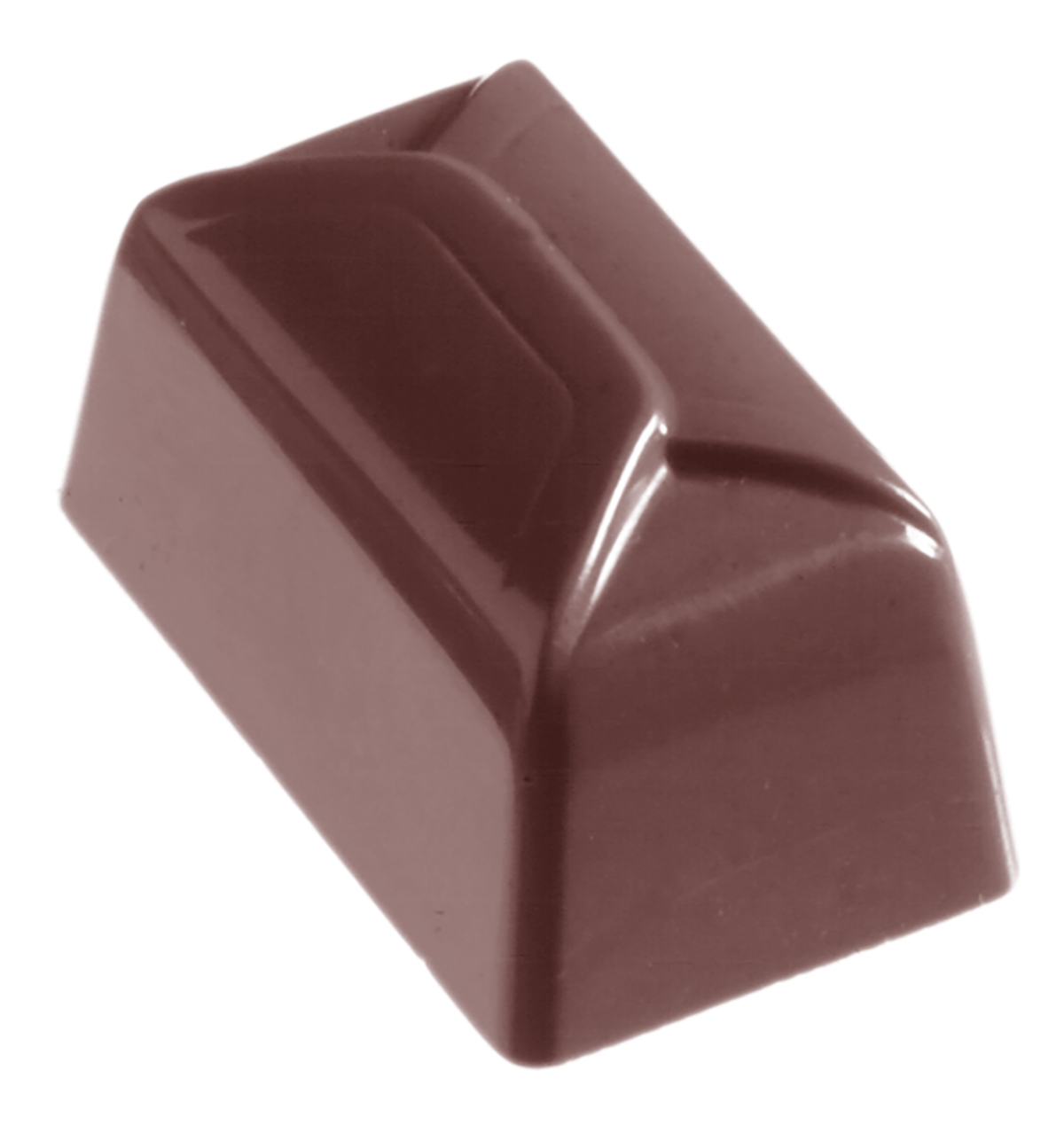 Professionel chokoladeform i polycarbonat - Ballotin CW1025
