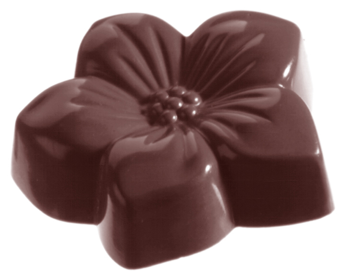 Professionel chokoladeform i polycarbonat - Violet CW1060