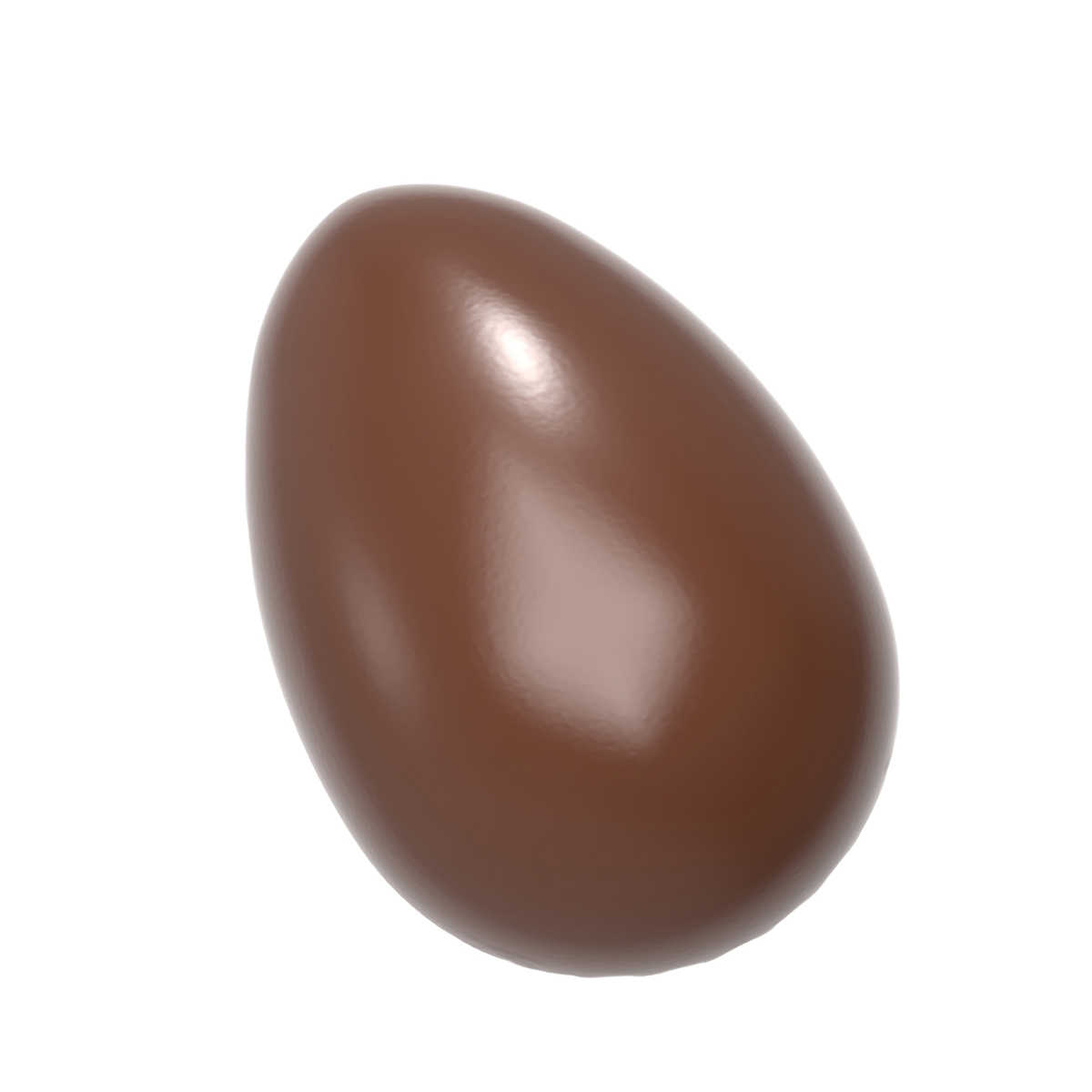 Se Professionel chokoladeform i polycarbonat - Smooth egg 3,3 cm CW1582 hos BageTid.dk