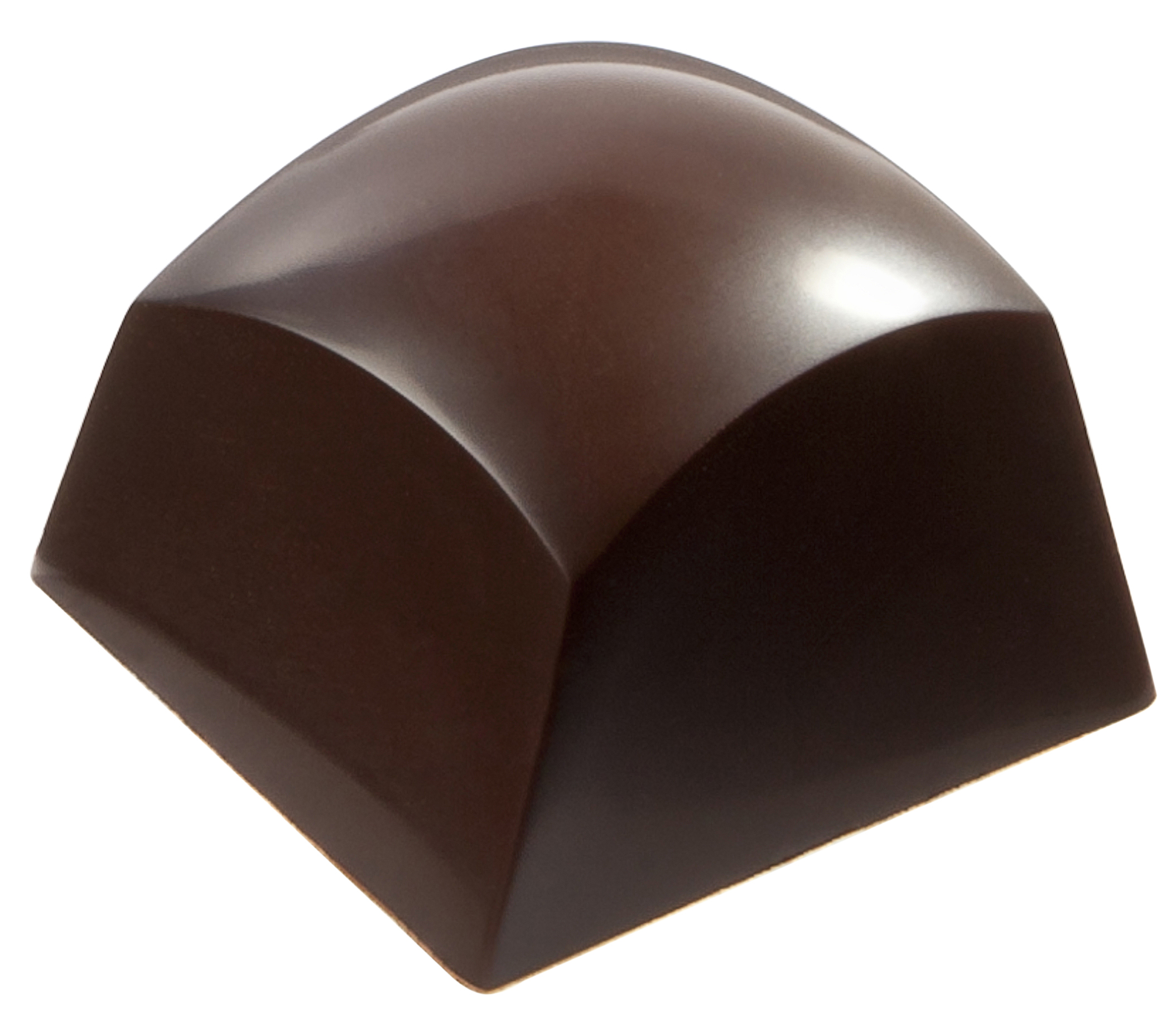 Billede af Professionel chokoladeform i polycarbonat - Round cube - Ruth Hinks CW1753