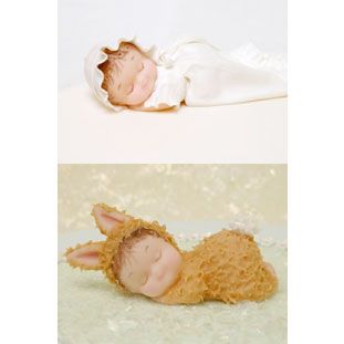 Billede af Sleeping Baby & Pillow silikoneform - Karen Davies