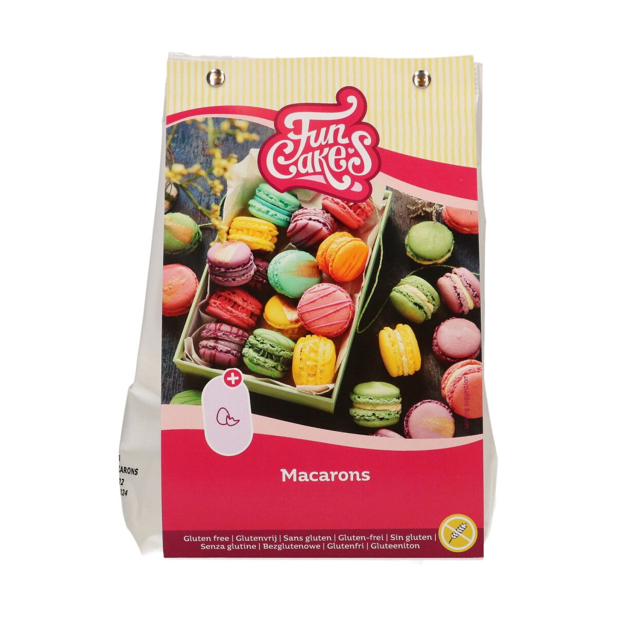 Se Macarons mix glutenfri 300 g - FunCakes hos BageTid.dk