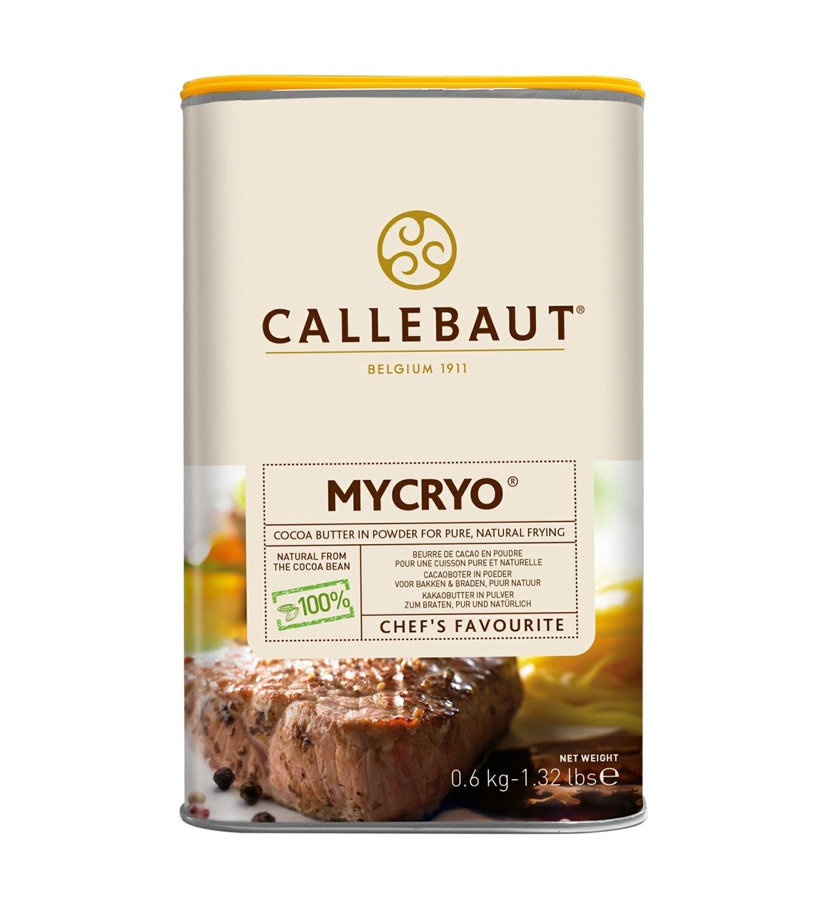 Billede af MYCRYO kakaosmørpulver 600 g - Callebaut