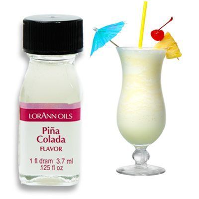 Se Piña Colada aroma superkoncentreret 3,7 ml hos BageTid.dk