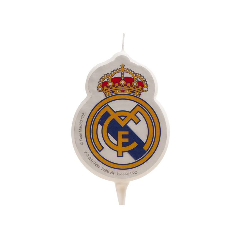 Real Madrid kagelys 7,5 cm 1 stk