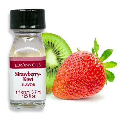 Se Strawberry-kiwi aroma superkoncentreret 3,7 ml hos BageTid.dk