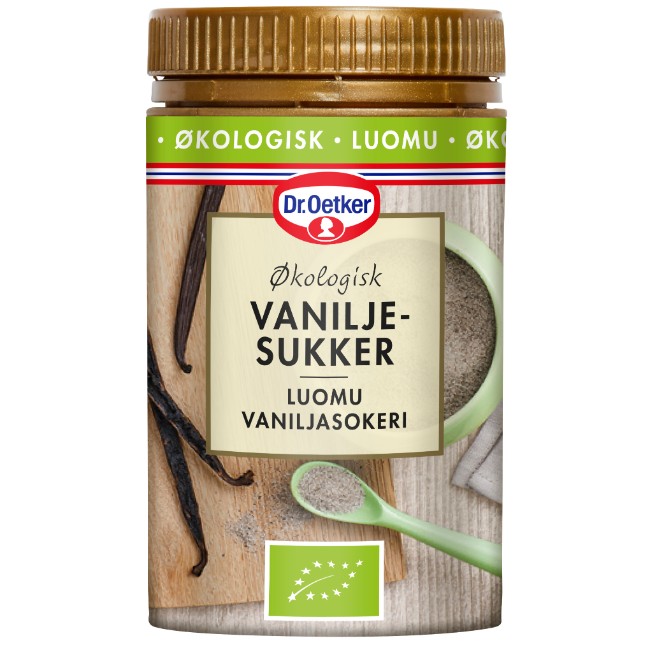 Se Økologisk Vaniljesukker 75 g - Dr. Oetker hos BageTid.dk