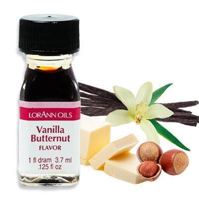 Se Vanilla Butternut aroma superkoncentreret 3,7 ml hos BageTid.dk
