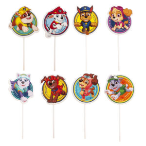 Dekora - Kage Pynt Paw Patrol, 16 stk.