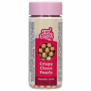 FunCakes - Crispy Chokoladekugler Metallic Gold, 60g