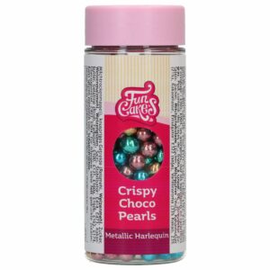 FunCakes - Crispy Chokoladekugler Metallic Harlequin, 60g