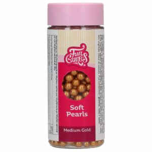 FunCakes - Guld Sukkerperler, 60g.
