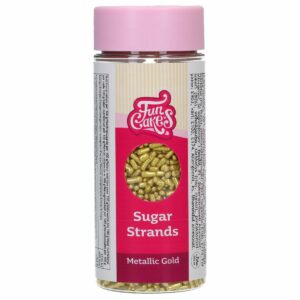Sugar Strands Metallic Gold 80 g