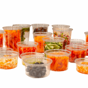 15 stk. - Deli Container Runde, 3 Størrelser